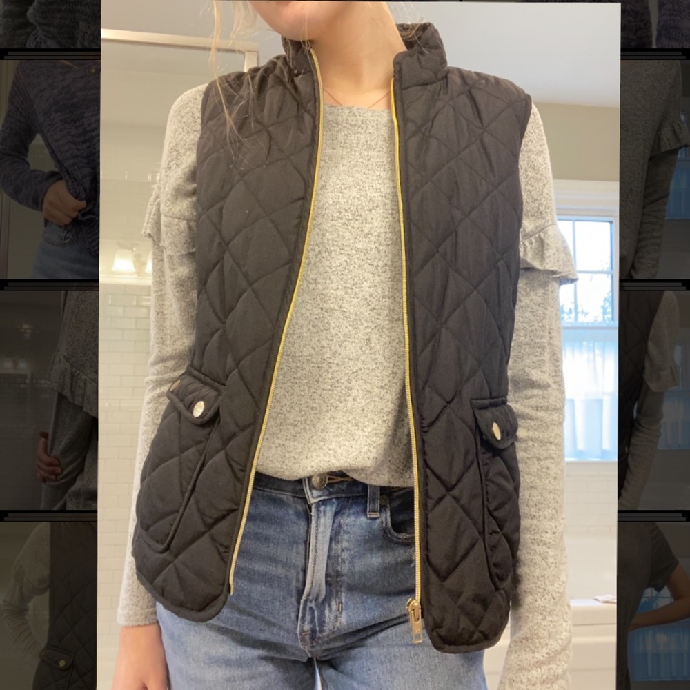 Quilted vest